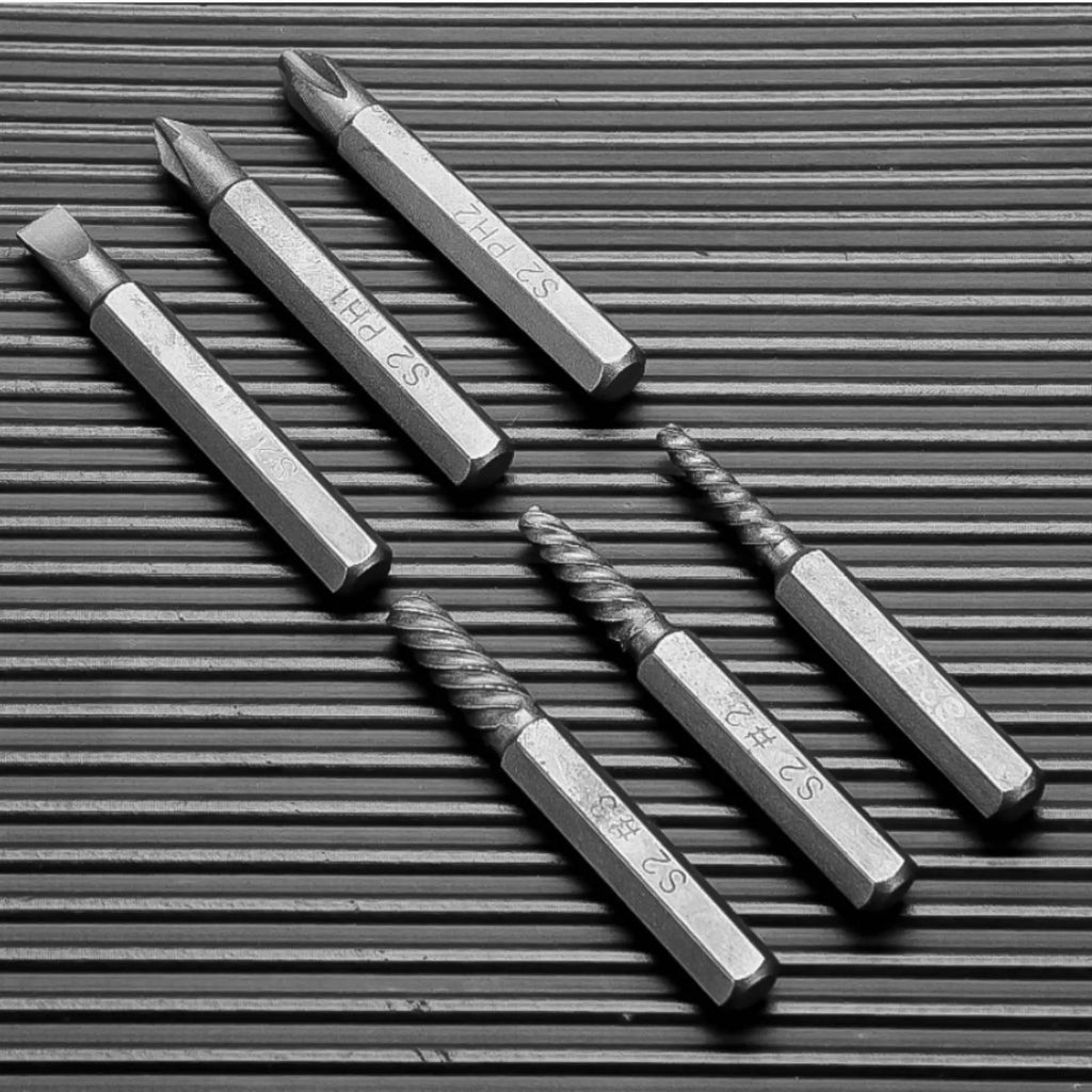 6-in-1 Screwdriver Set Compact Strike Screwdriver Manual Strike Driver Seized Bolts Hand Tool Easy Installation for Maintenance