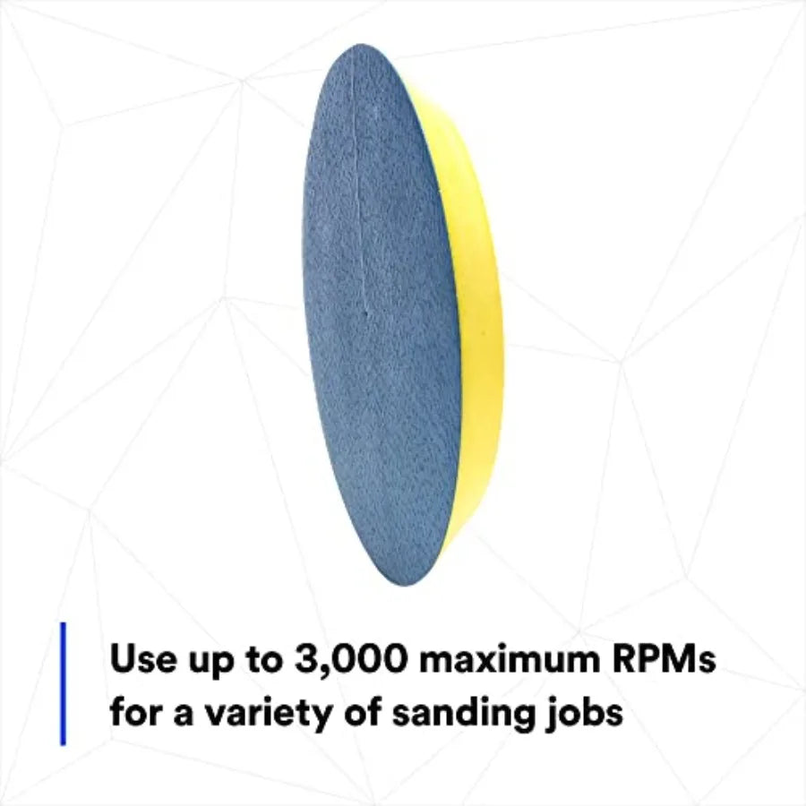 Stikit Disc Pad 05579 8 in For PSA Discs Abrasive Durable Foam Body