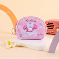 Sanrio Coin Purse Featuring Hello Kitty and Kuromi A Cute Storage Wallet with A Keychain New Stylish Outdoor Portable Clutch Bag