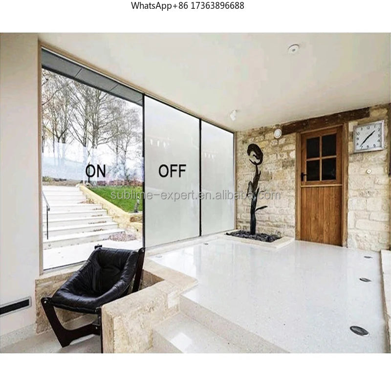 Self-Adhesive Electronic Switchable Smart Film Pdlc Smart Tint Pdlc Smart Film Window Glass Film for Partition Glass Door