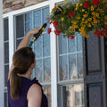 8-Pattern Watering Wand with Relax Grip, 15-Inch Adjustable Sprayer for Easy Garden Care