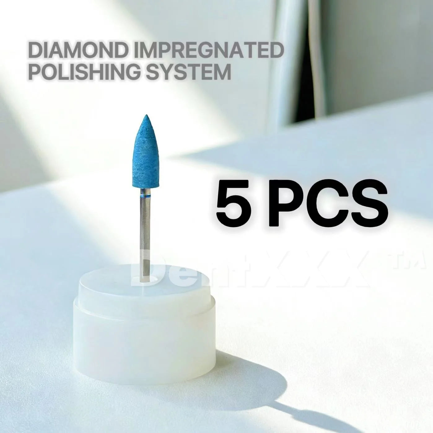 Diamond Polishing Head Grit MEDIUM 2.35MM FOR FINISHING AND POLISHING