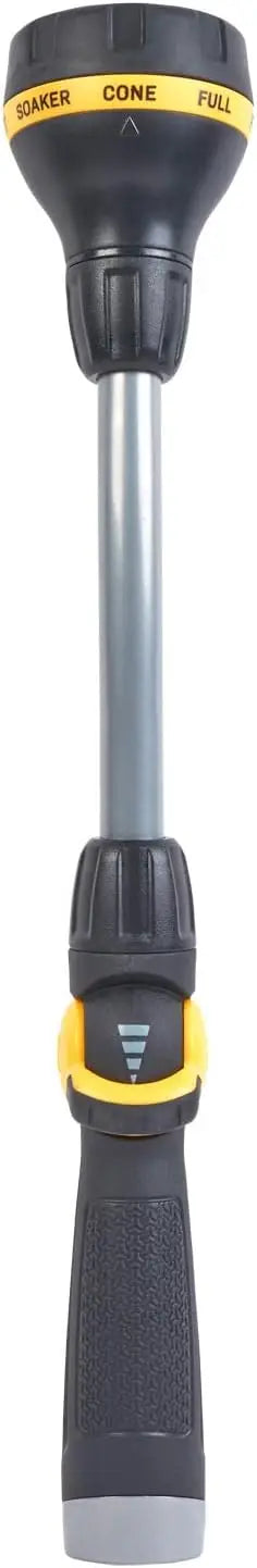 8-Pattern Watering Wand with Relax Grip, 15-Inch Adjustable Sprayer for Easy Garden Care