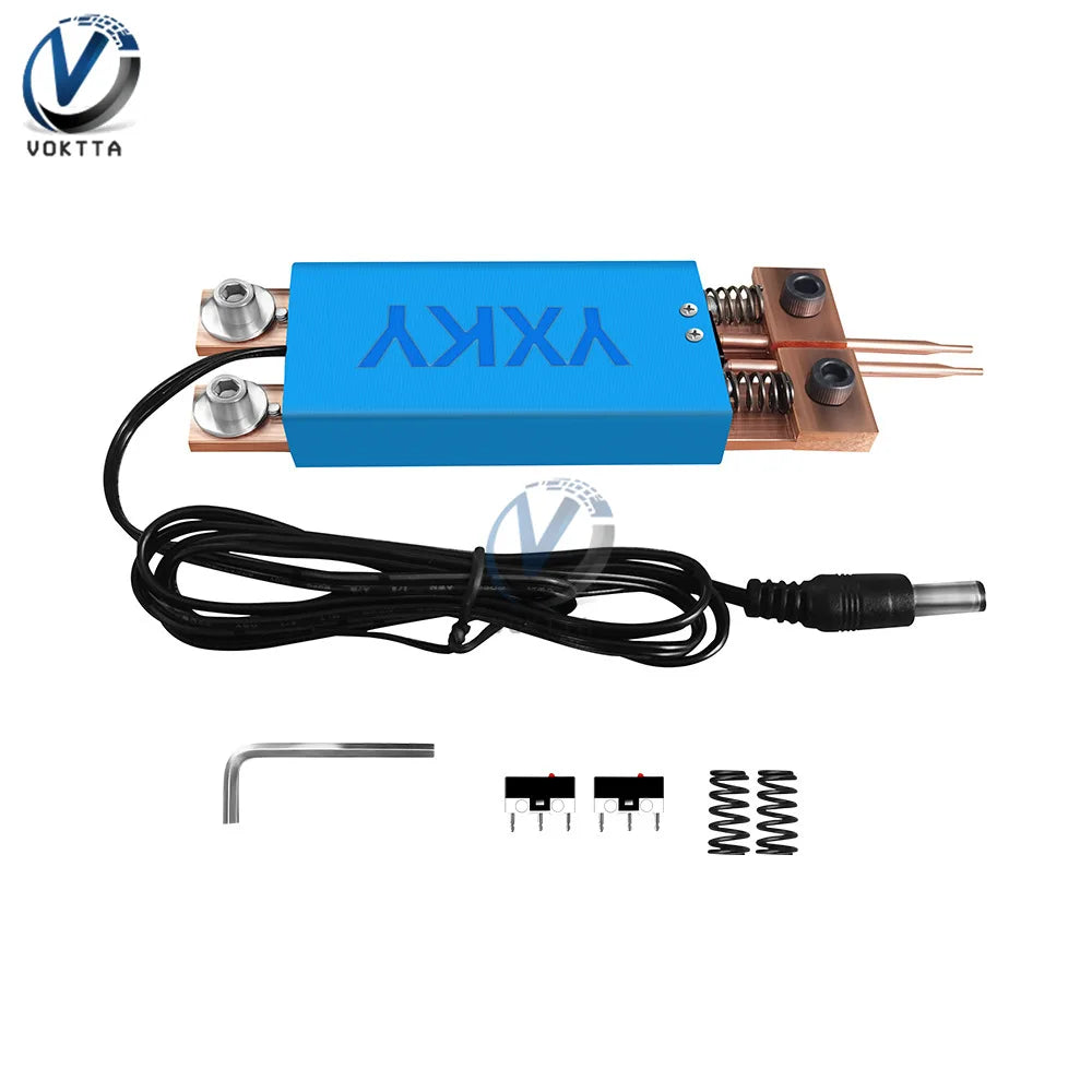 18650 Battery Spot Welding Pen 4-12V Integrated Welder Hand-held with Automatic Trigger Double Springs Spot Welder Machine