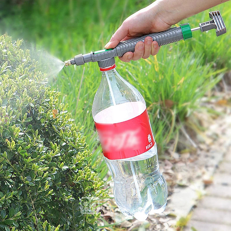 Adjustable Beverage Bottle Spray Watering Nozzle Watering Can Pressure Atomizing Nozzle Gardening Tools