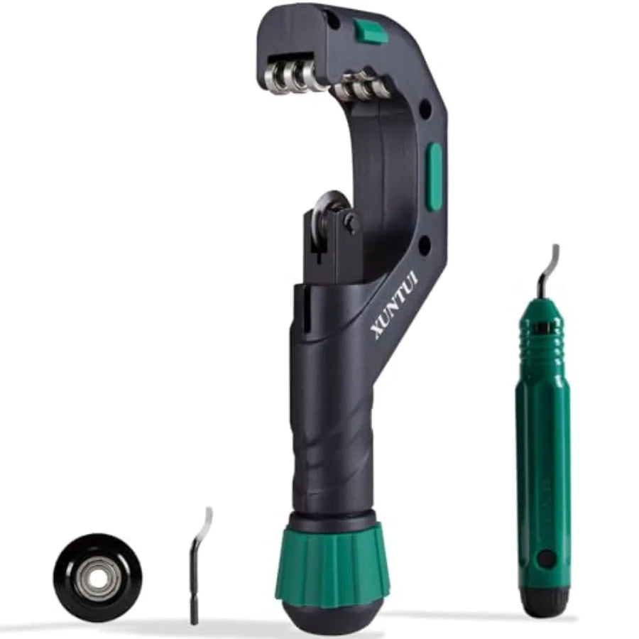 70mm Large Pipe Cutter Kit - Fits 1/4" to 2" Nominal 2.7" Actual OD - Professional Tubing Cutter w/ SKD11 Blades for HVAC Plumb