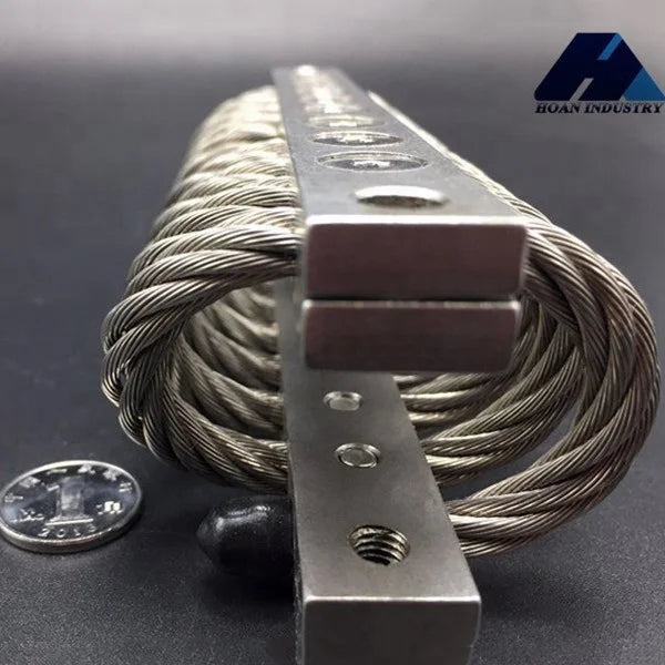 Sensor Antenna Launcher Engine Aerospace Trailer Shock Vibration Insulation JGX-0648D-33A Stainless Steel Wire Rope Isolator