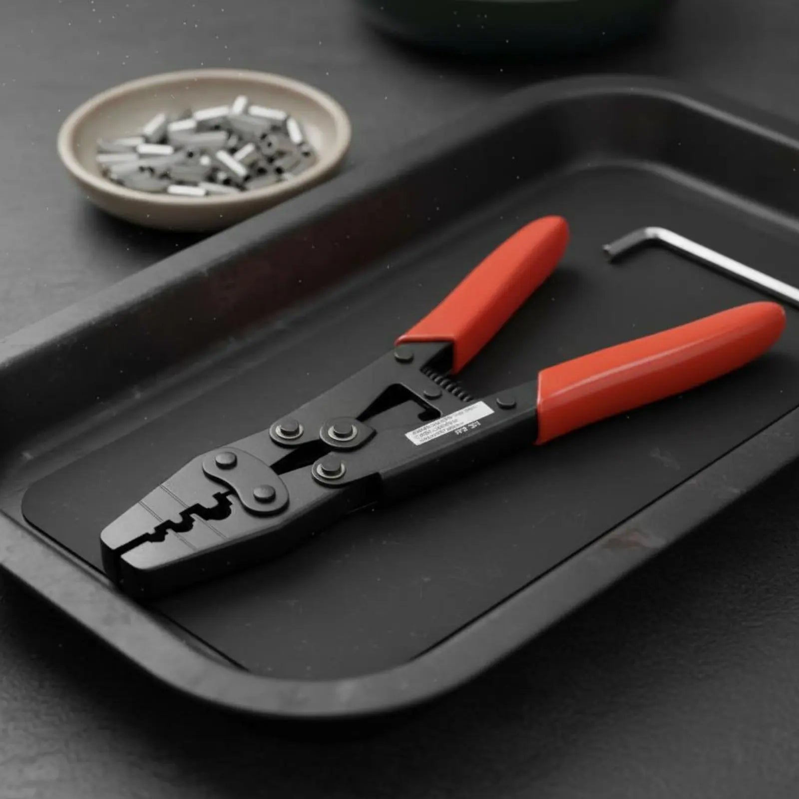 Ratchet Crimping Plier Labor-Saving Wire Connector Crimping Tool Terminal Crimper Easy to Use Wiring Pliers for DIY Hobbyists
