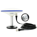 QUESCAN 40dB HG-GOYH7061 RTK GPS GNSS Antenna L1 L2 L-band 1575.42MHz 1227.6MHz GPS Antenna for Agricultural Surveying  CORS