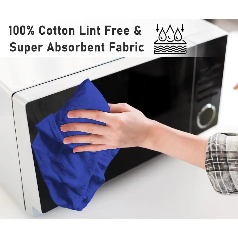 Flour Sack Towels 36 Pack 28x28 Inch, 100 Cotton Tea Towel, Reusable, Machine Washable, Absorbent BarTowels Dish Cloth Perfect f