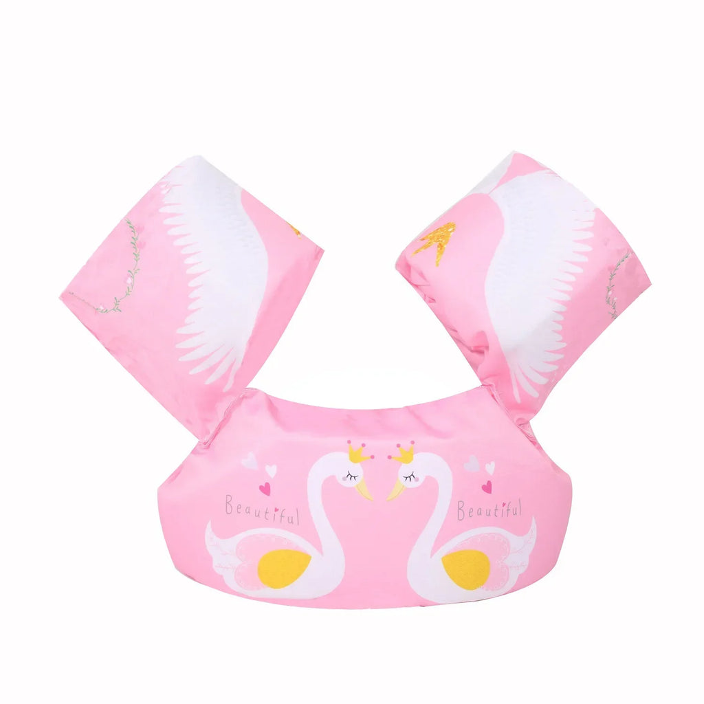 Baby Swim Circle Cartoon Arm Sleeve Life Jacket Swimsuit Children Outdoor Water Safety Suit Growth Toy