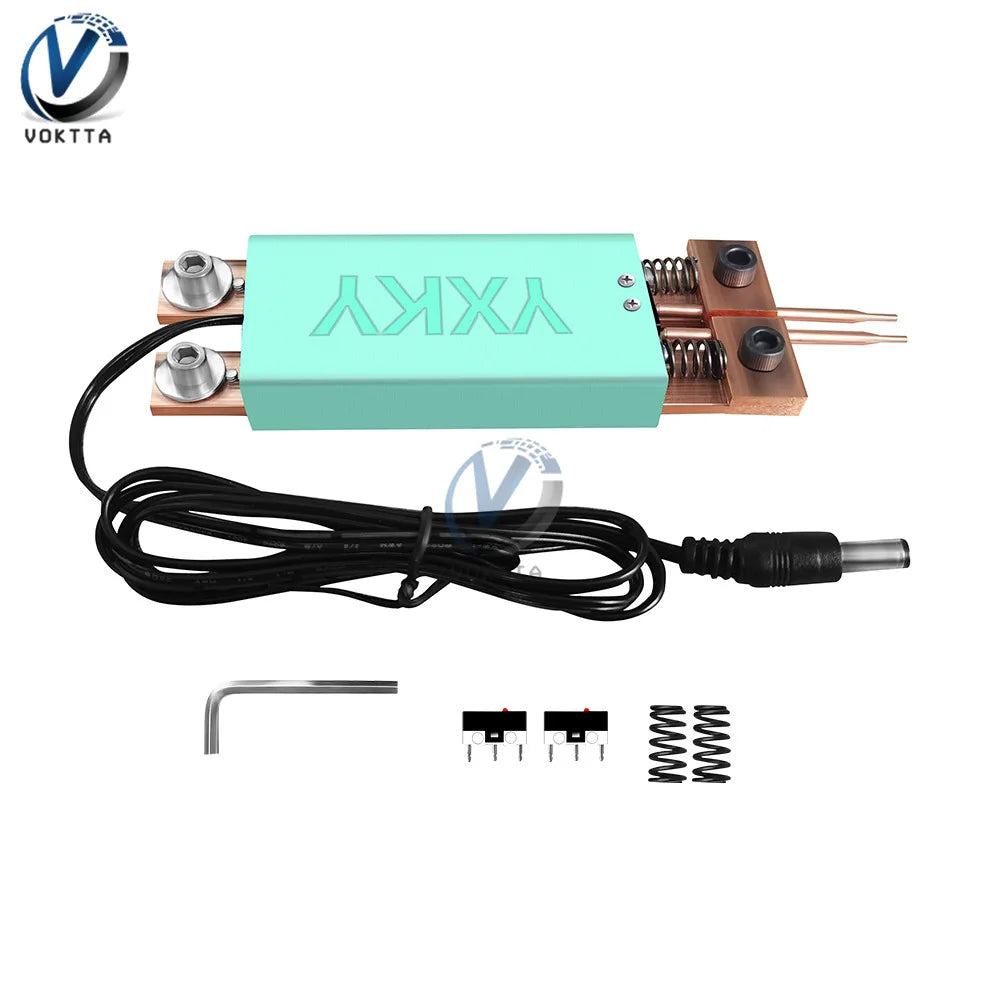 18650 Battery Spot Welding Pen 4-12V Integrated Welder Hand-held with Automatic Trigger Double Springs Spot Welder Machine