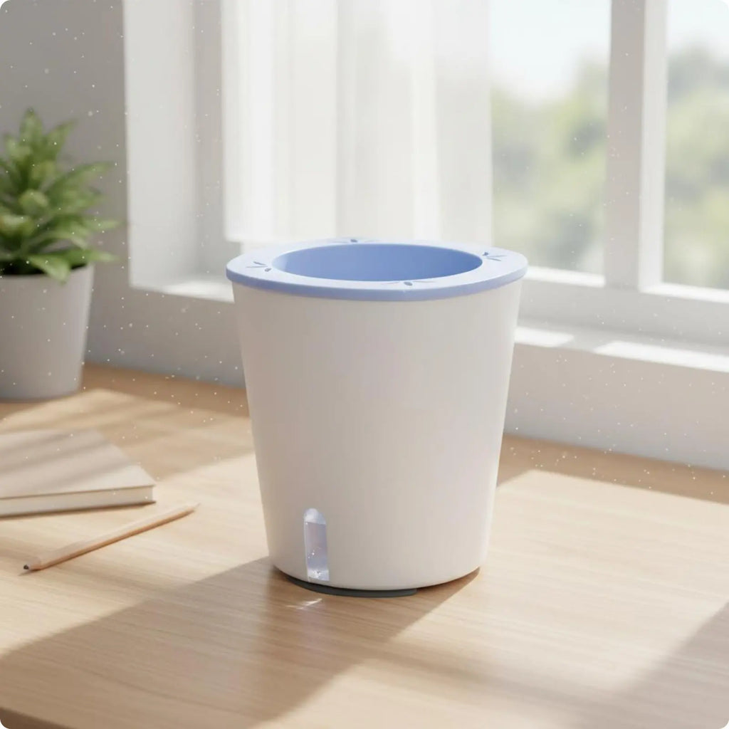 Self Watering Planter Easy to Clean Self Watering Pot Water Reservoir Planter Non Garden Container Resistant
