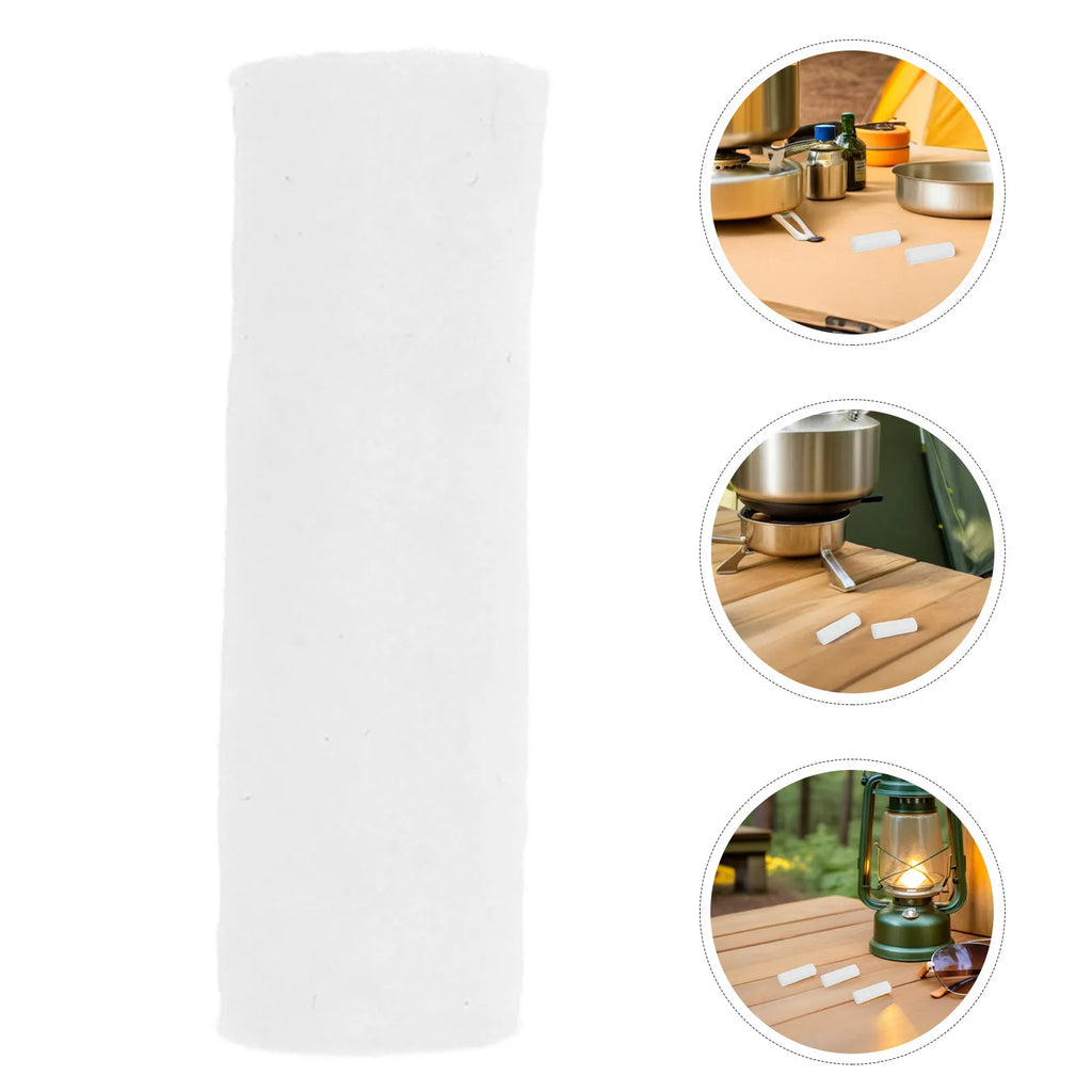 30Pcs Outdoor Fire Starter Cotton Sticks Quick Ignition Survival Campfire Starter for Hiking Indoor Fireplace Camping Supplies