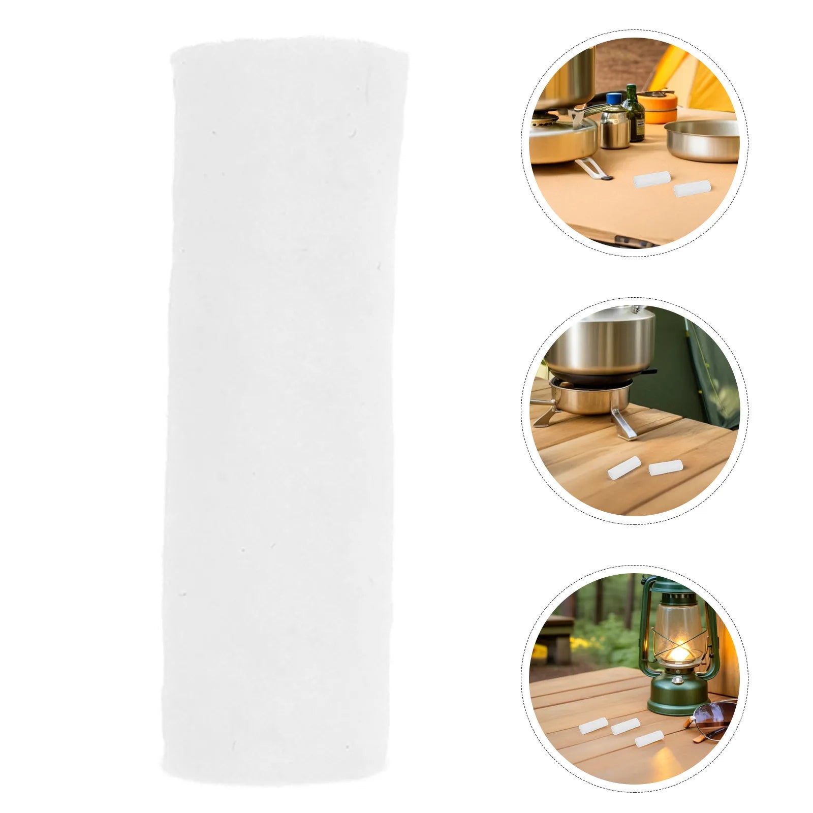 30Pcs Outdoor Fire Starter Cotton Sticks Quick Ignition Survival Campfire Starter for Hiking Indoor Fireplace Camping Supplies