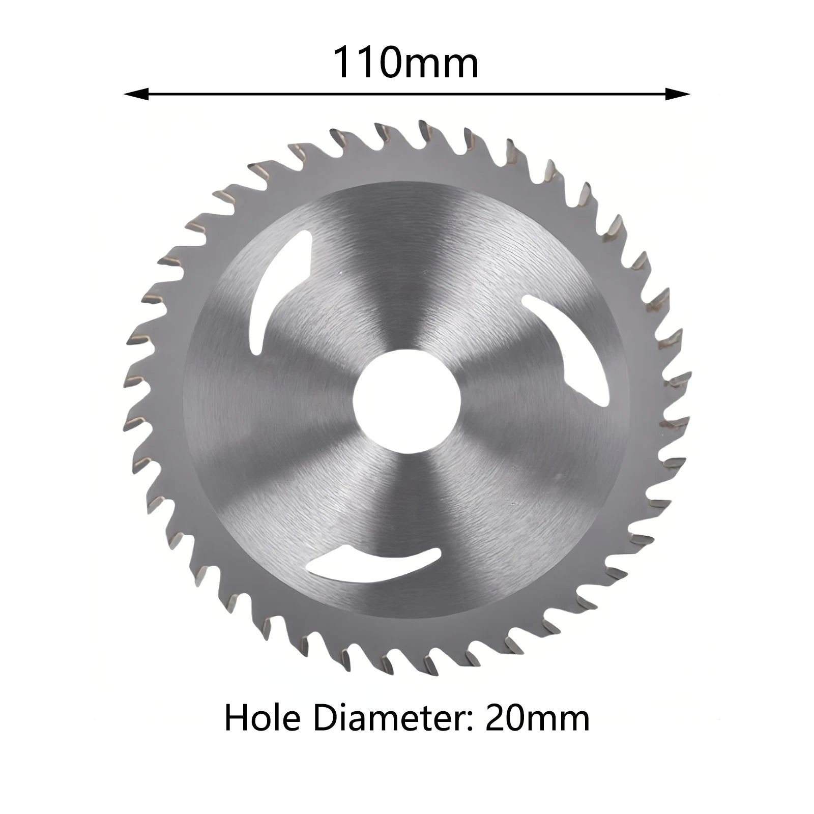 1pc 4 Inch Circular Saw Blade Wood Cutting Disc 30/40 Teeth 20mm Bore Carbide Saw Blade For Wood TCT Woodworking Cutting Disc