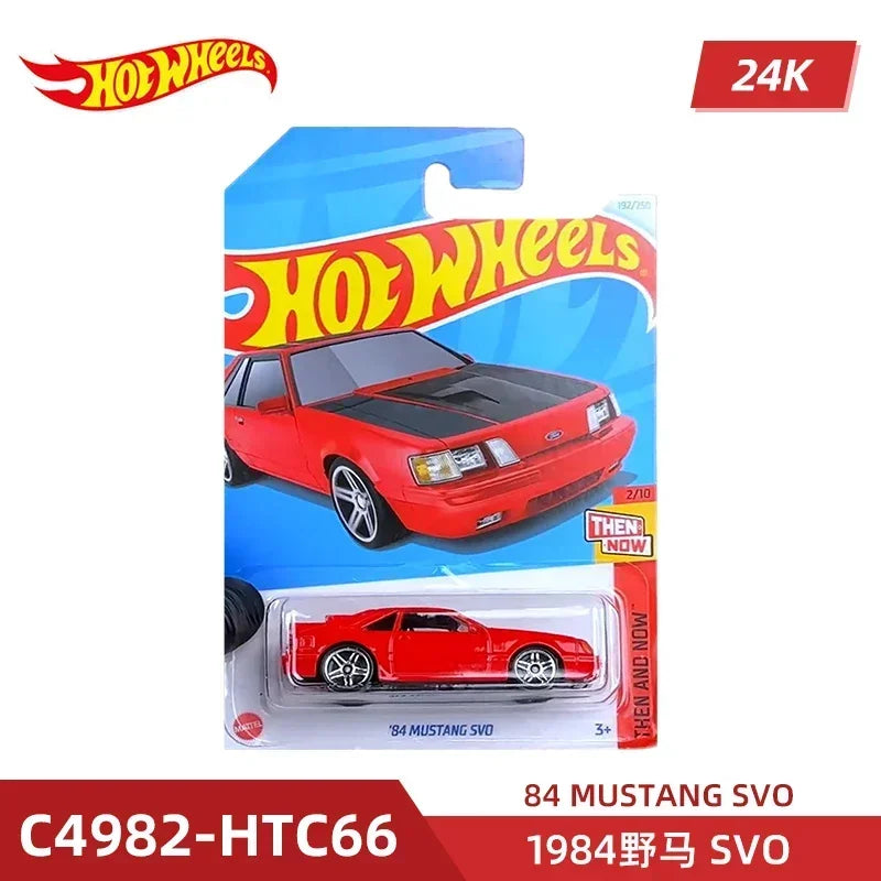 2024 C4982 Case K Original Hot Wheels 1/64 Miniatures Cars Hoteelws Model Car Hotweheels Hotwheels Vehicle Toys Model Scale Cars