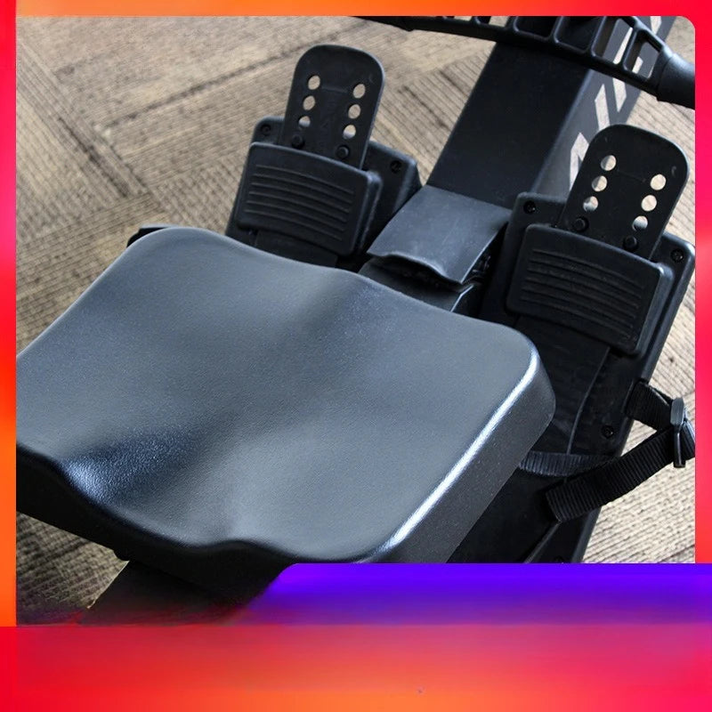 Gym Commercial Wind Resistance Rowing Machine, Foldable Smart Rowing Machine