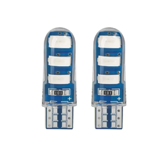 10pcs LED T10 Strobe Lights Car Lamp W5W Canbus Flashing Signal Bulbs For Car Width Light Stroboscopic Clearance Indicator 12V