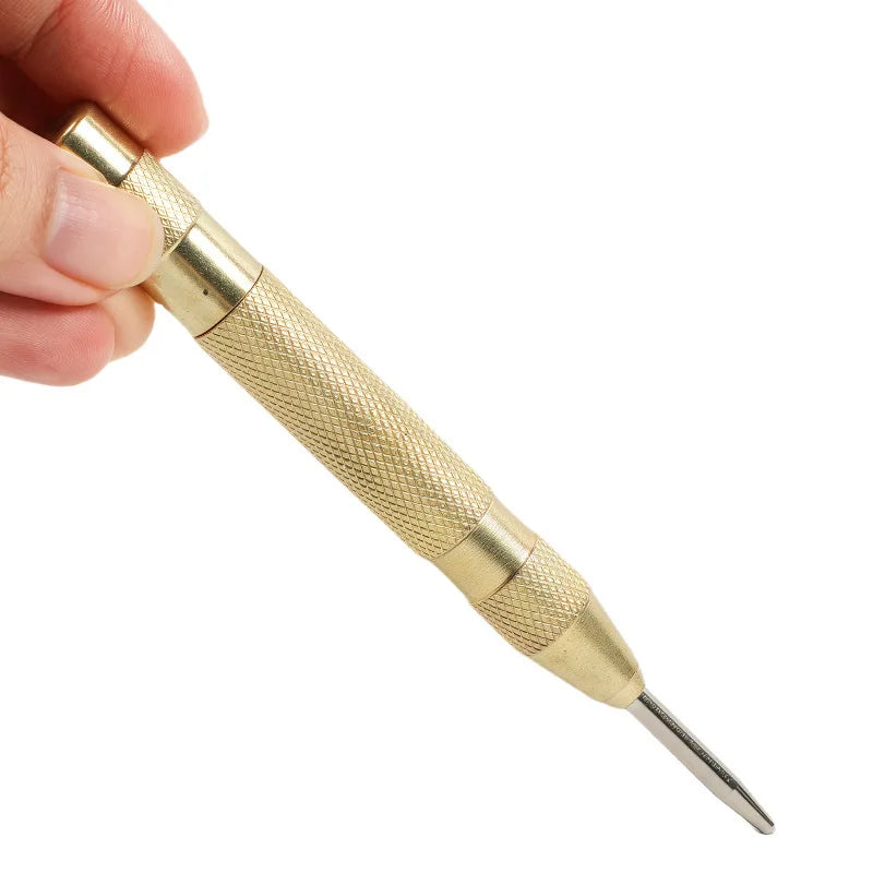 1pcs/Automatic center punch spring type locator, high hardness punch marking, dot marking, starting hole positioning marker