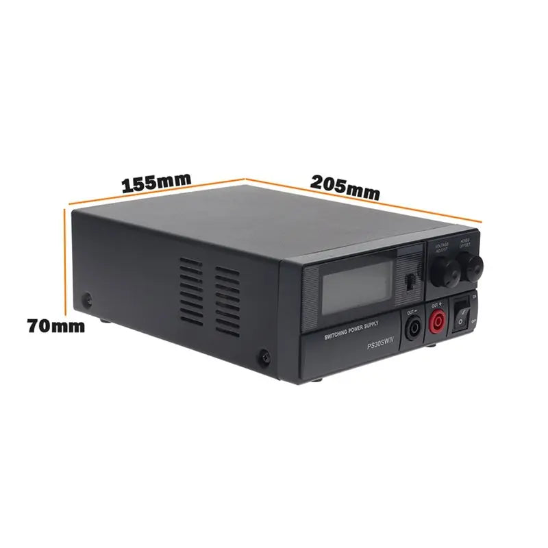 【CYBER MONDAY】For QJE PS30SWIV 13.8V 30A Adjustable Linear Power Supply DC Power Supply Communication Switching Function EU Plug