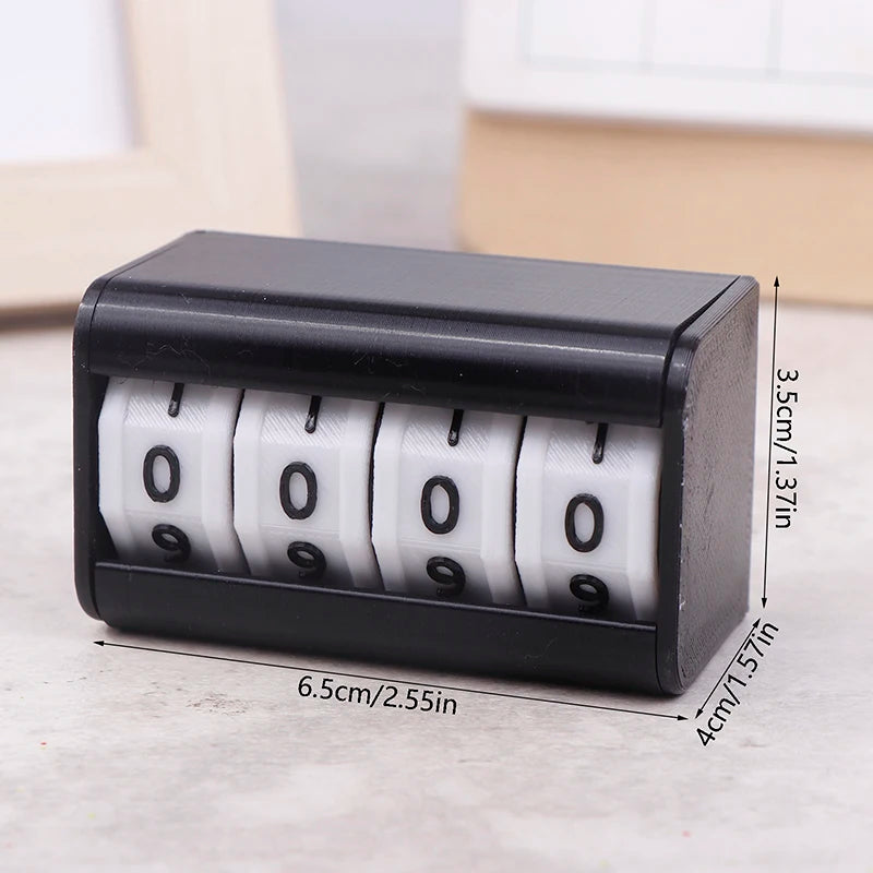 Plastic Counters Board Game Score Counter Life  Tabletop Foosball Scoring Device Billiards Scoring Counter Upgrades Black/Red