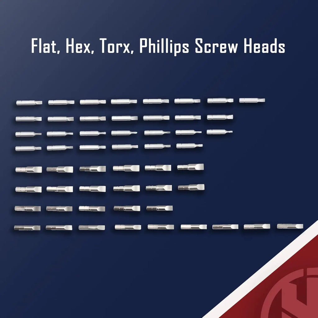 138-Piece Screwdriver Set with Ratcheting Wrench, Hex Keys, Files & Tools for Repair & Maintenance