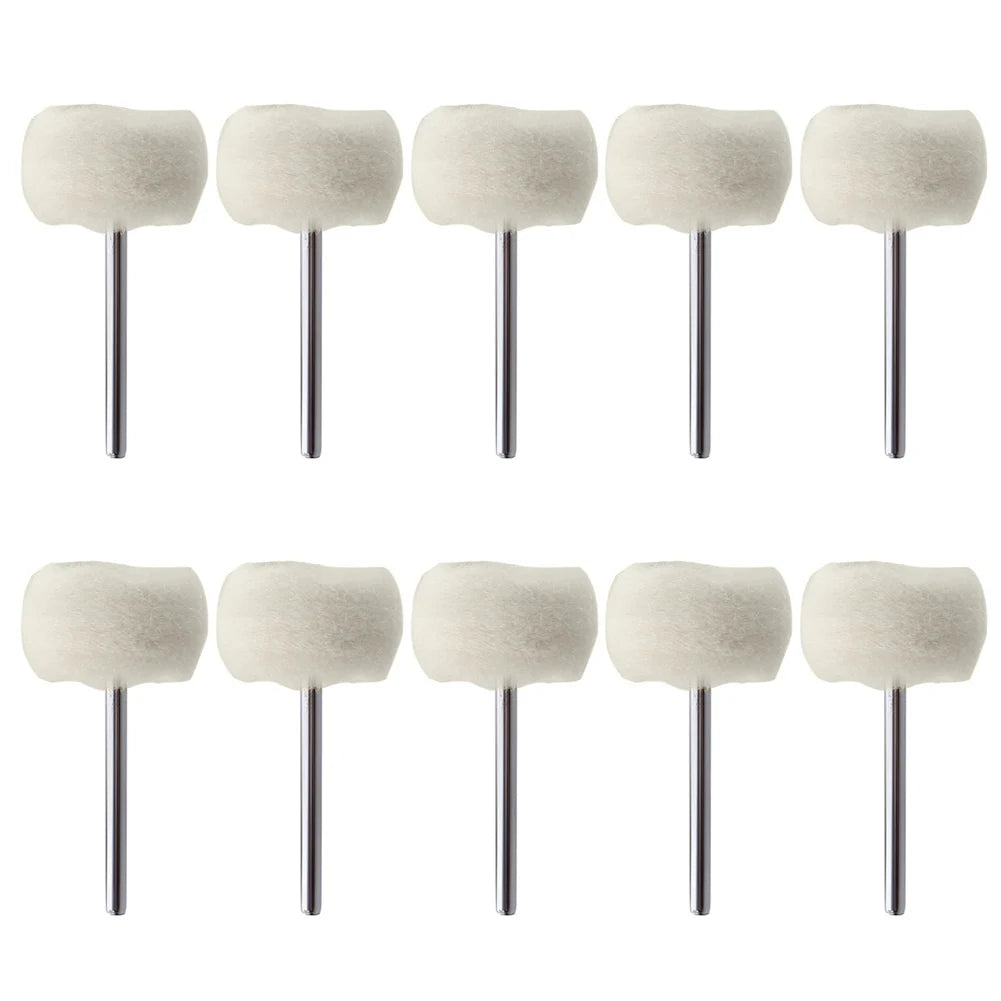 Jewelry Metals Wheels Felt Brushes Tool Accessories Brush Grinding Buffing Wheel for Jade Amber Jewelry