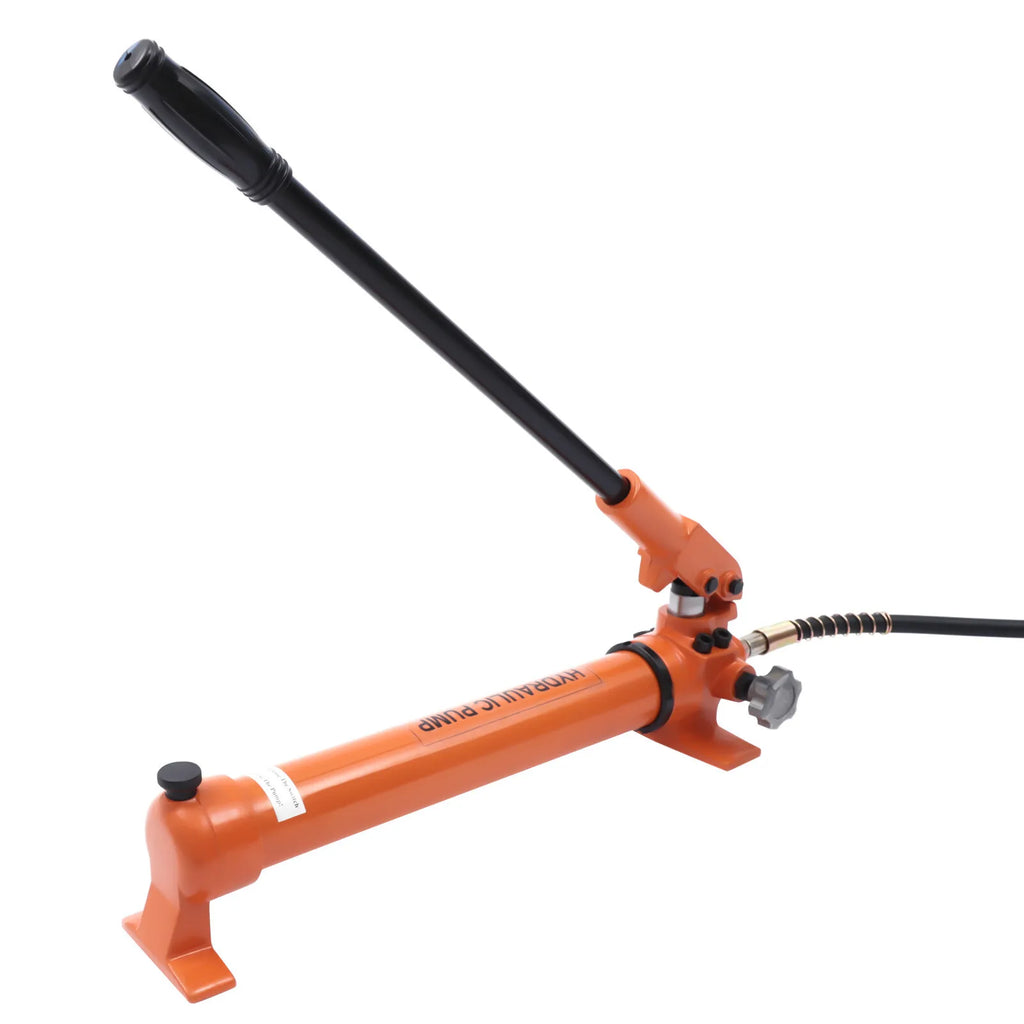 Manual Hydraulic Hand Pump Set For Industrial Use Pressure Generation 10000psi With 900CC Oil Storage