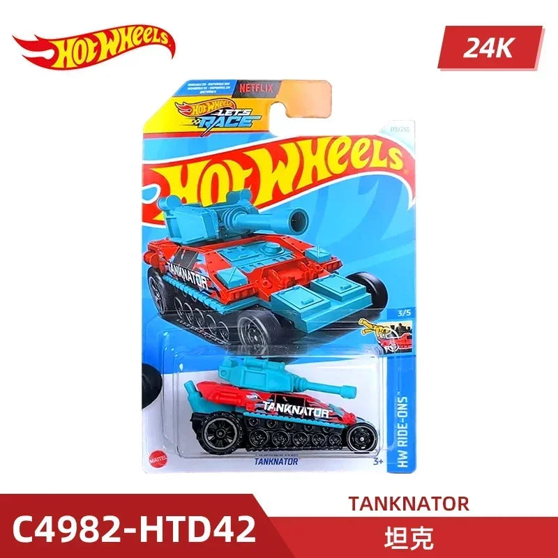2024 C4982 Case K Original Hot Wheels 1/64 Miniatures Cars Hoteelws Model Car Hotweheels Hotwheels Vehicle Toys Model Scale Cars
