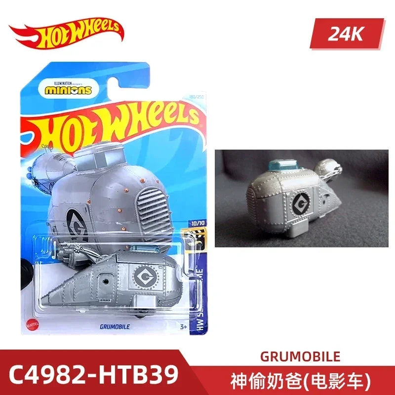 2024 C4982 Case K Original Hot Wheels 1/64 Miniatures Cars Hoteelws Model Car Hotweheels Hotwheels Vehicle Toys Model Scale Cars