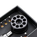 Electric Screwdriver Bits 22 Pieces Magnetic Drilling Tips With Storage Base Ergonomic Handle Driver Bit Set For Electronics