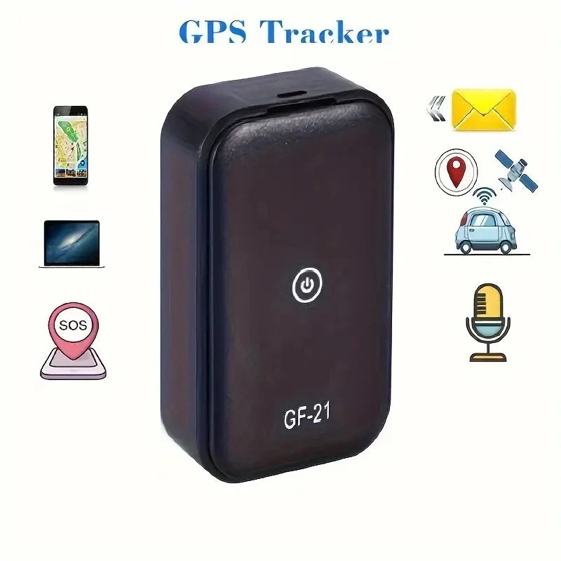 GF21 GPS Tracker Precise Positioning Mini CarTracker Universal Bike GPS Tracker for the Elderlyand Children