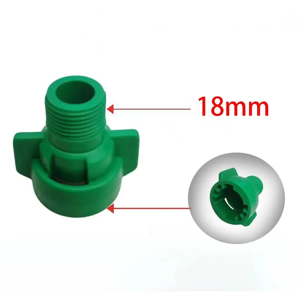 drone sprayer nozzle accessories sprayer round nozzle/flat nozzle plug/card cap