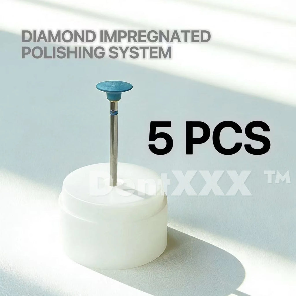 Diamond Polishing Head Grit MEDIUM 2.35MM FOR FINISHING AND POLISHING