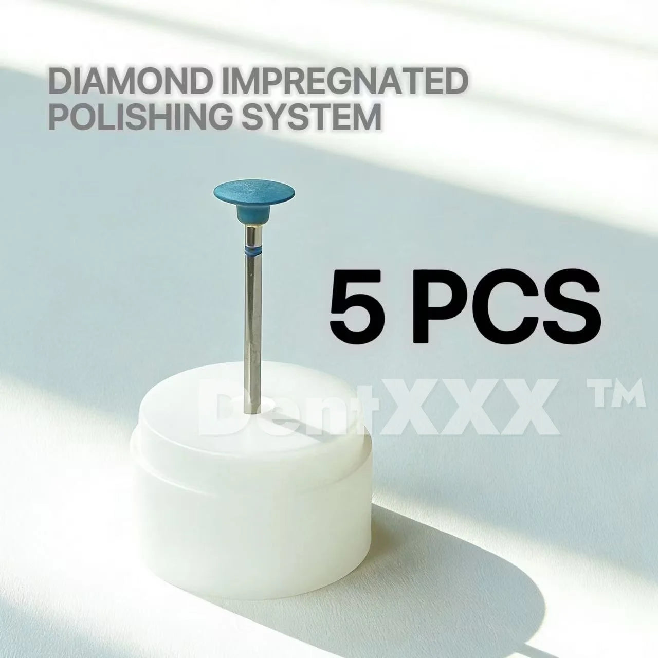 Diamond Polishing Head Grit MEDIUM 2.35MM FOR FINISHING AND POLISHING