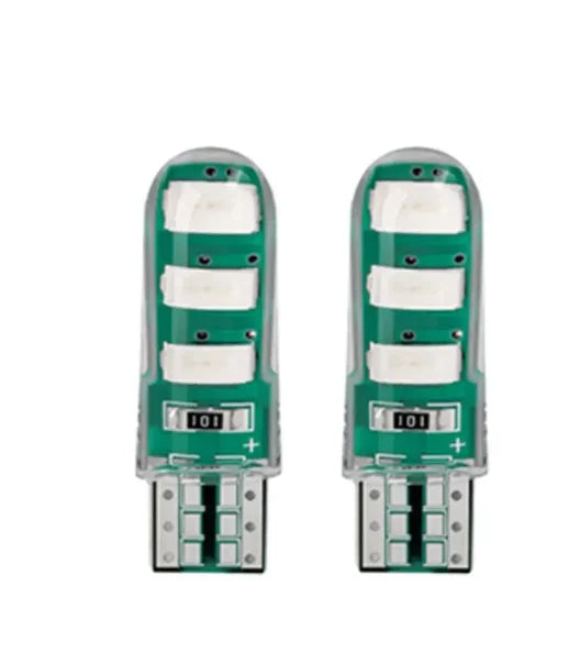 10pcs LED T10 Strobe Lights Car Lamp W5W Canbus Flashing Signal Bulbs For Car Width Light Stroboscopic Clearance Indicator 12V
