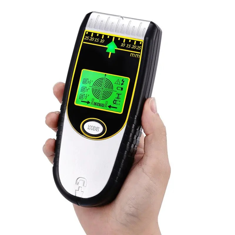 AS95-Multi Wall Detector Stud Finder Wall Metal/Wood/Wire Detector Reinforcing Bar Locator Handheld Metal Detector