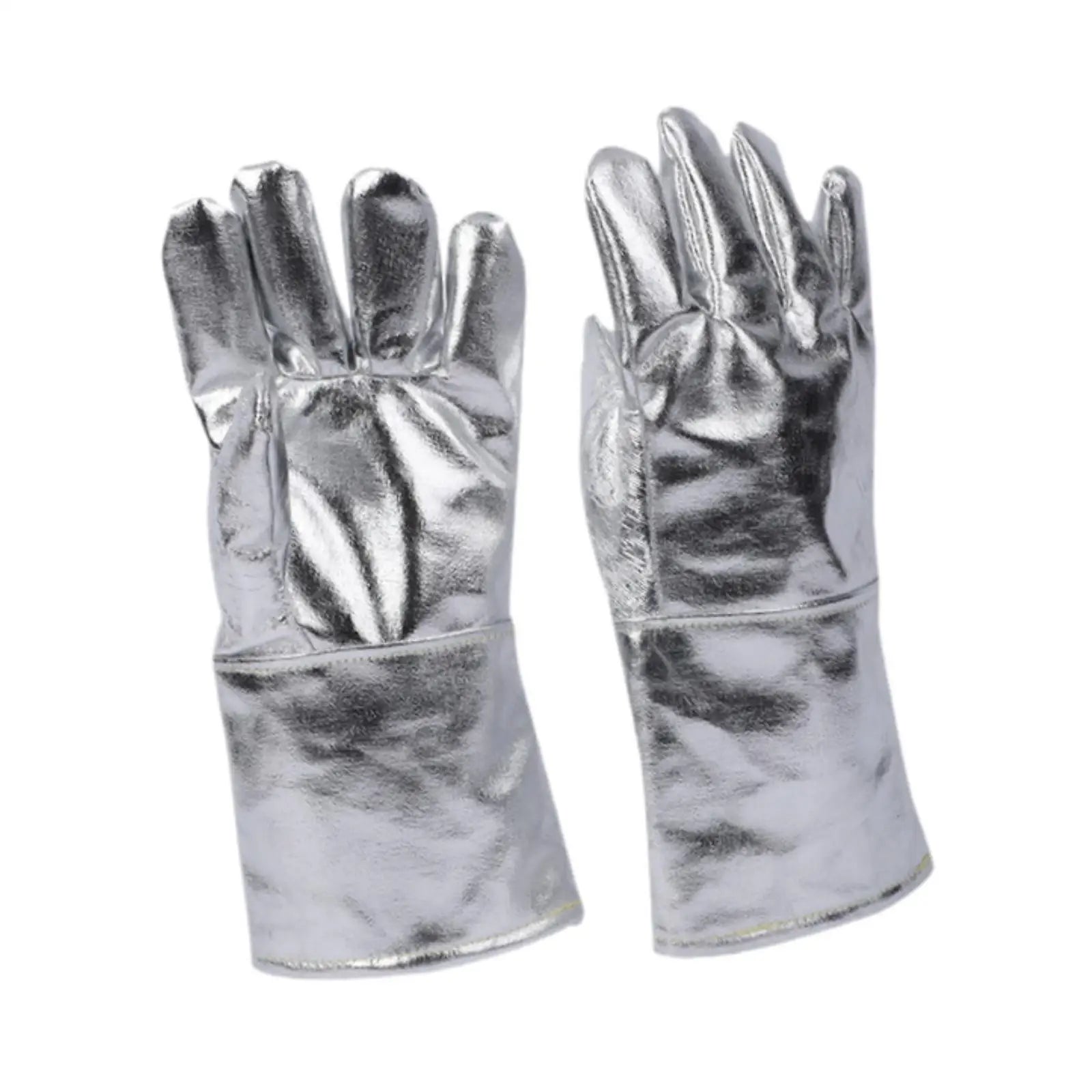 High Temperature Aluminized Gloves Labor Gloves Anti Scald Protection Multifunction Welding Gloves Heat Resistant Gloves