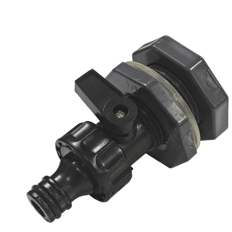 1 Set 3/4 Inch Rain Bucket Valve Fittings Connectors PVC Rain Bucket Diverter Kit Water Pipe Fittings Home Spray Gun Accessories