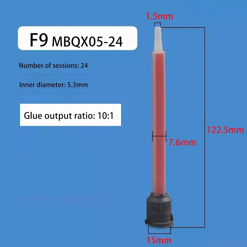SY 1:1  10:1 MB Static mixing tube glue nozzle AB glue gun accessories Multi-model specifications are available