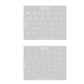BGA Reballing Stencil for QFN 77031/58255/78191/53735/QMP5677/540/Hi6D05