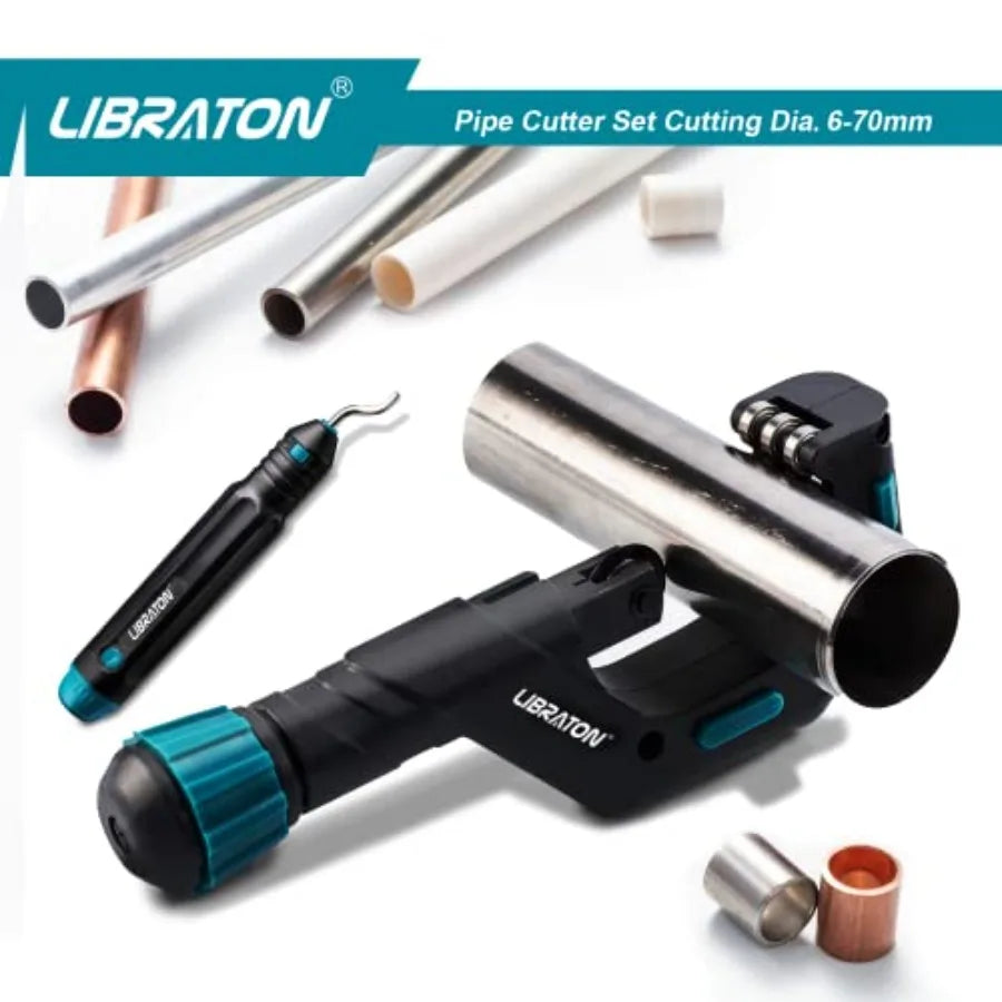 Libran Copper Tube Cutter Tube Cutter Heavy-duty Tubing Cutter for Copper Pipe with Deburring Tool