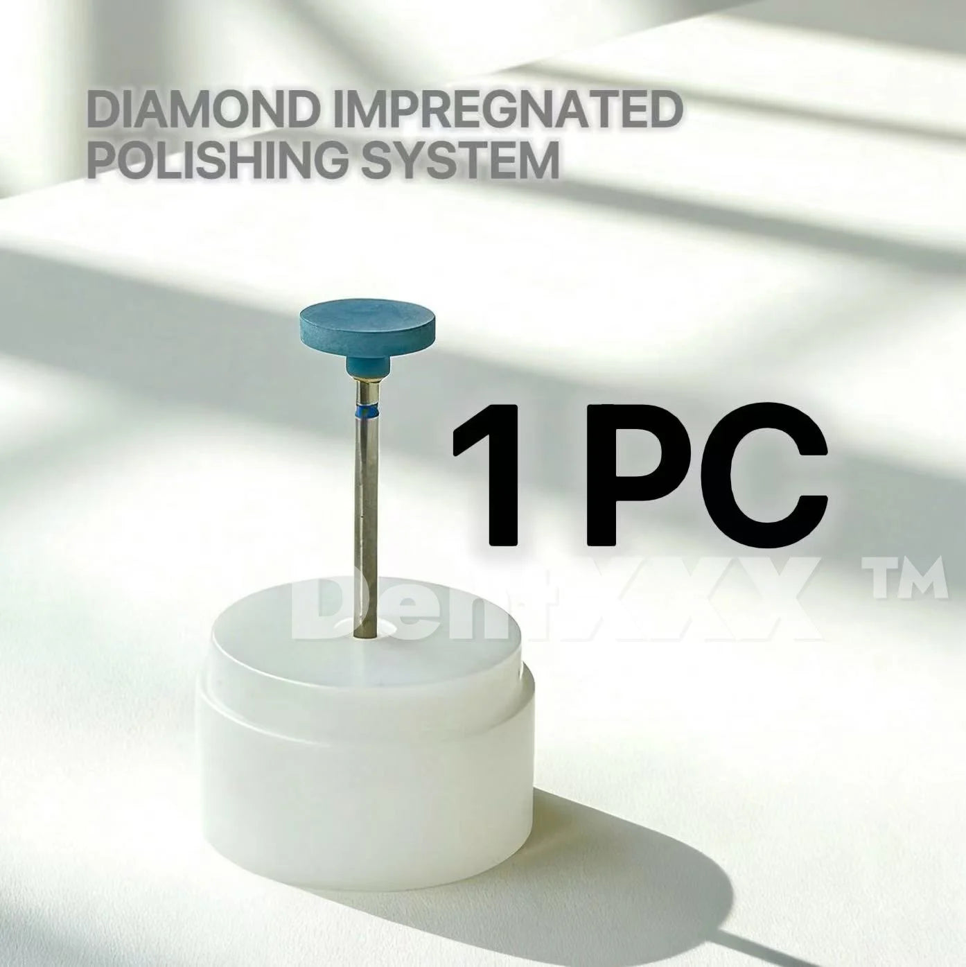 Diamond Polishing Head Grit MEDIUM 2.35MM FOR FINISHING AND POLISHING