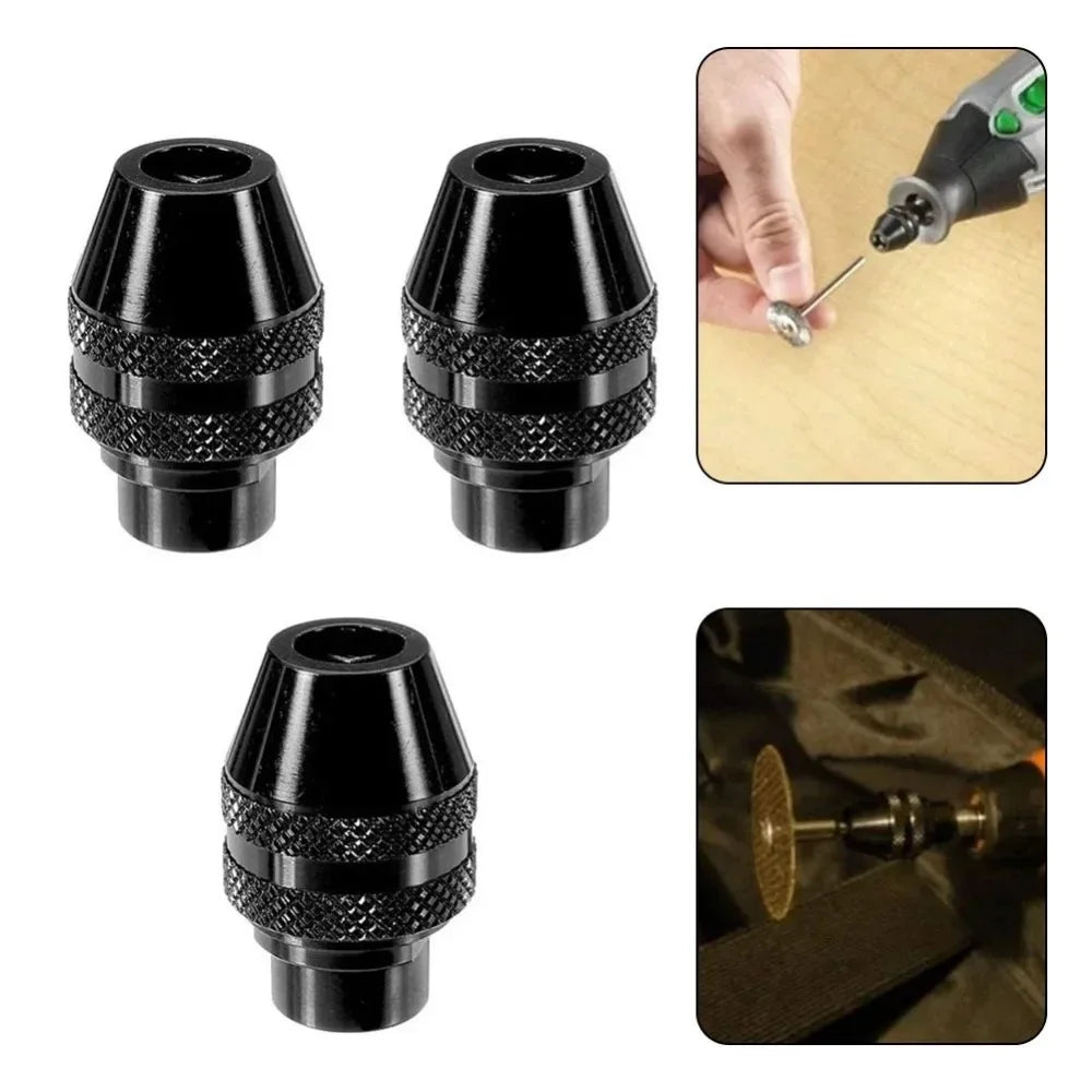 1pc Multi Keyless Chuck 0.4-3.2mm Drill Chuck for Original Dremel 3000 4000 7700 8200 Rotary Tools Electric Grinding Chuck