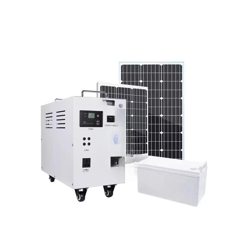 Battery panel photovoltaic panel full set of high-power generator integrated machine