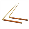 BNVN-For Water Treasure Finding Tools Copper Detector Metal Dowsing Rod 2Pcs Divining Probing Rod