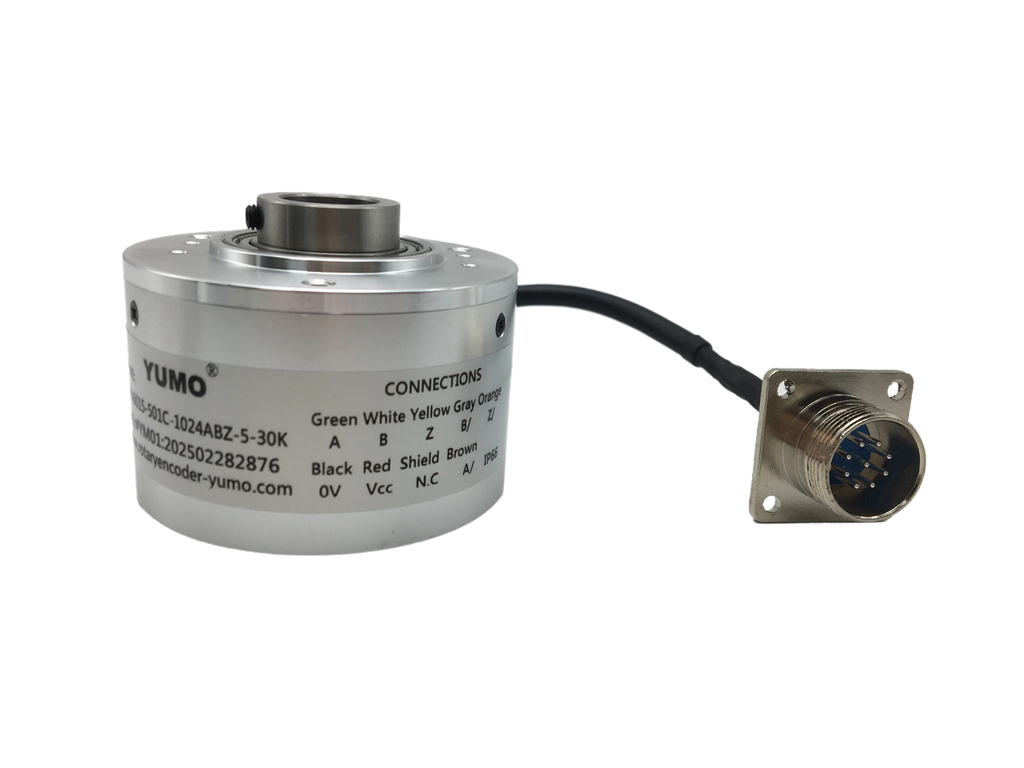 Hot Sales Encoder IHA6015-501C-1024ABZ-5-30K Hollow Shaft Incremental Rotary Encoder