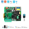 220V-230V AC Sliding Gate Motor Control Board WiFi Tuya Smart App LED Indicator Electric Door Motor with 433mhz Remote Control