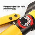16T Hydraulic Crimping Tool for Battery Cables, 8 AWG to 600 MCM, with 13 Dies and 0.87 Inch Stroke